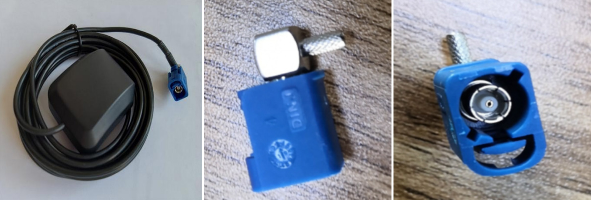 Fakra C ブルーコネクタ GPS アンテナ GL-DY008