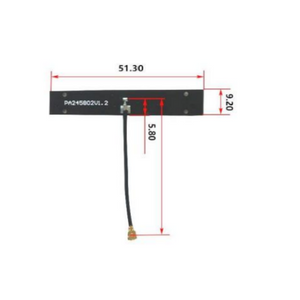 デュアル バンド 2.4G/5G 雷保護パッチ アンテナ GL026 付き 