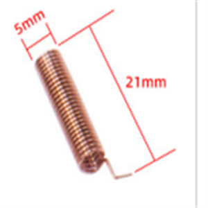 433MHz スプリング アンテナ GL1309 長さ 21mm、直径 5mm 