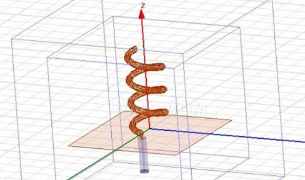 スプリングアンテナ