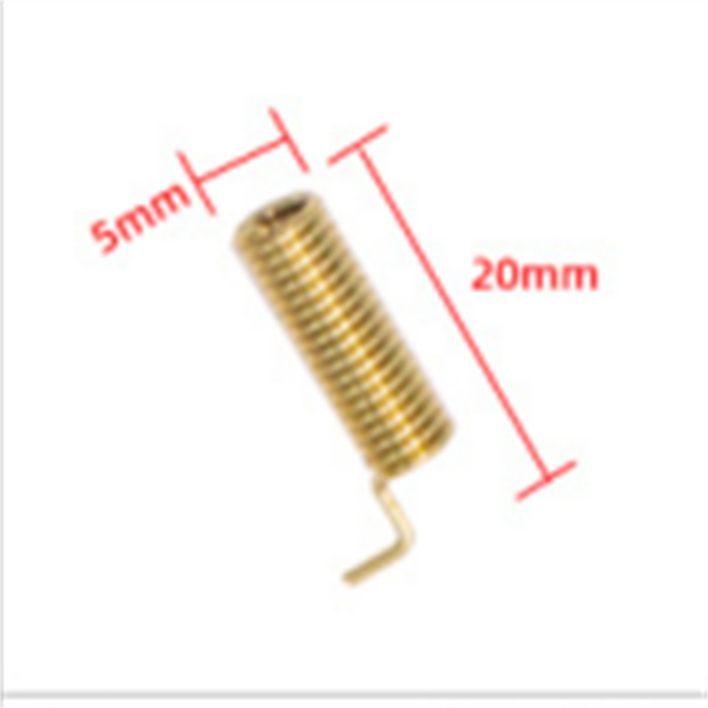 868MHz スプリング アンテナ GL1310 長さ 20mm、直径 5mm 